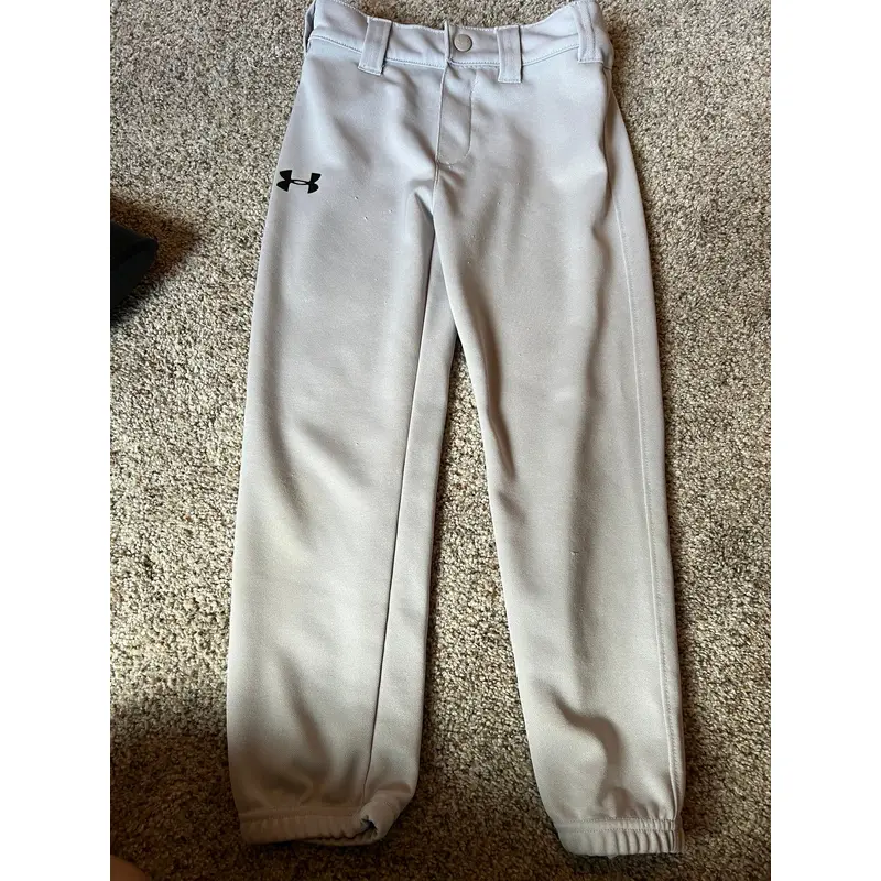 Gray Used  Under Armour Game Pants