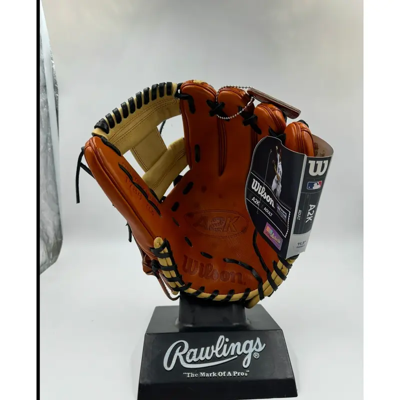 RARE Wilson A2K 1786 11.5" - Discontinued Colorway Camel/Tan