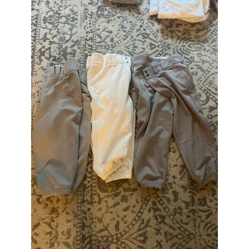 Gray New Medium DeMarini Game Pants
