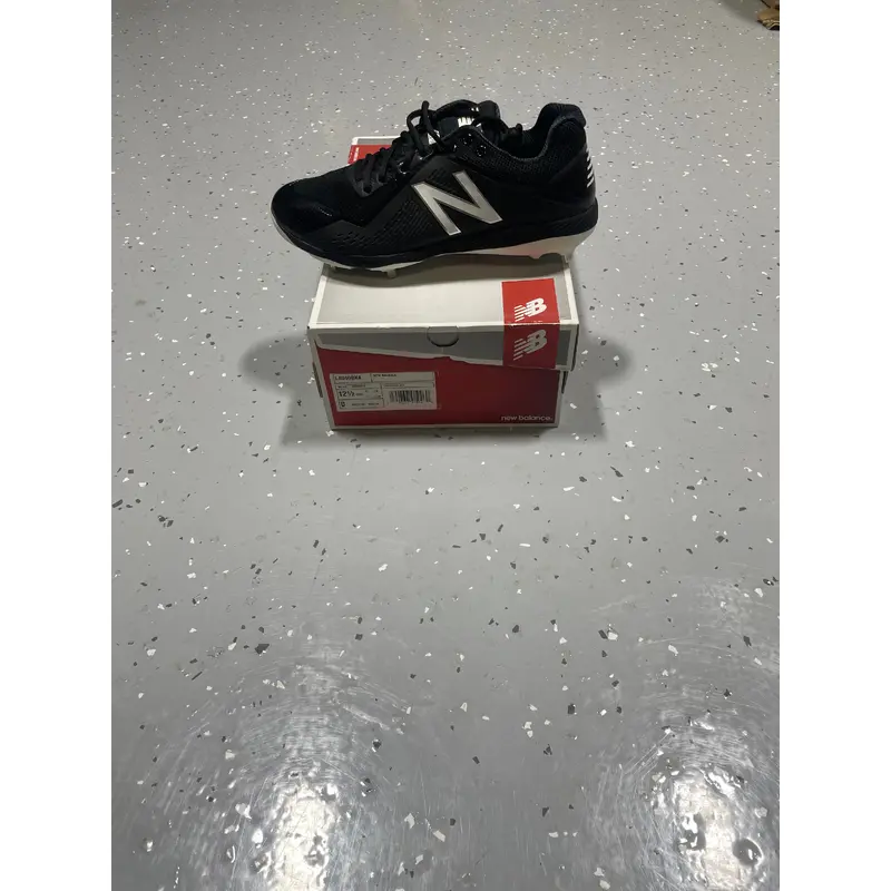 Black Adult Men's New Size 12.5 (Women's 13.5) Metal New Balance Low Top