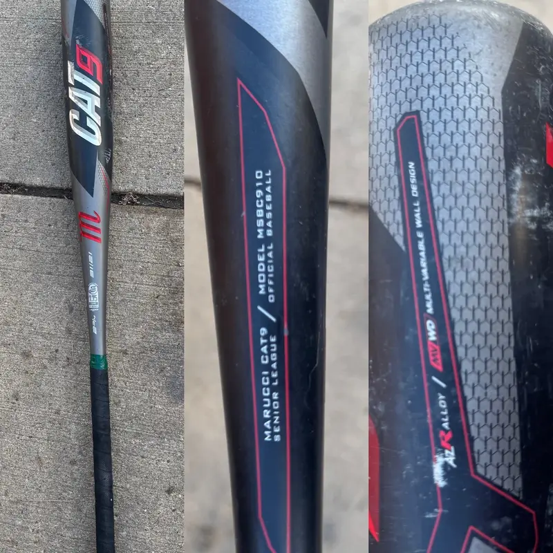 Used 2021 Marucci CAT9 Bat USSSA Certified (-10) Alloy 21 oz 31"