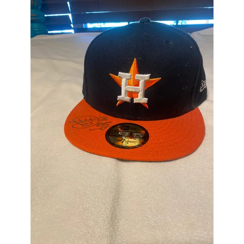 Signed Astros Baseball Cap