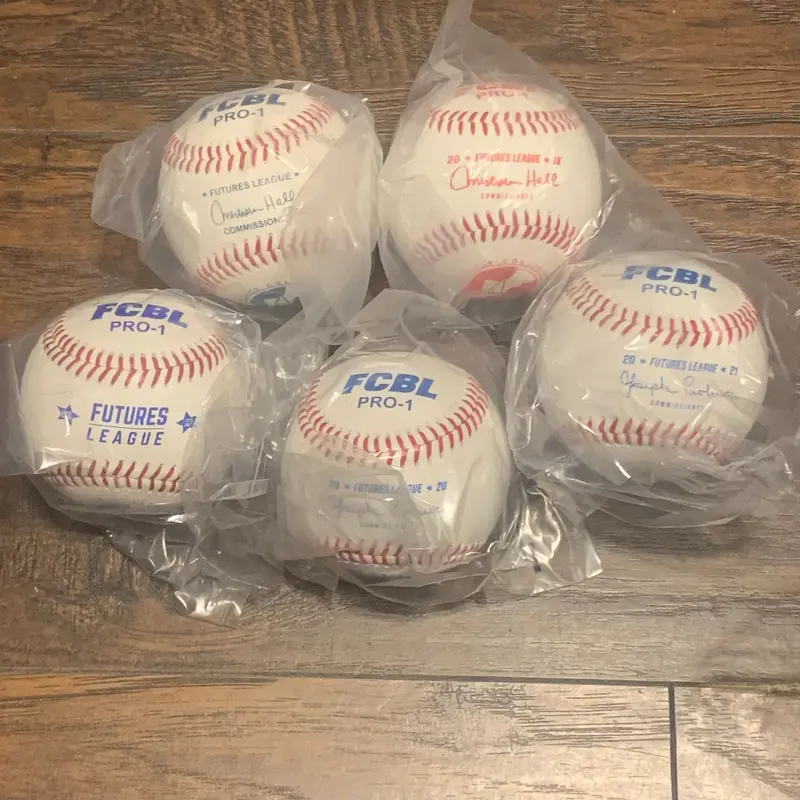 Bundle of 5 FCBL Game Baseballs