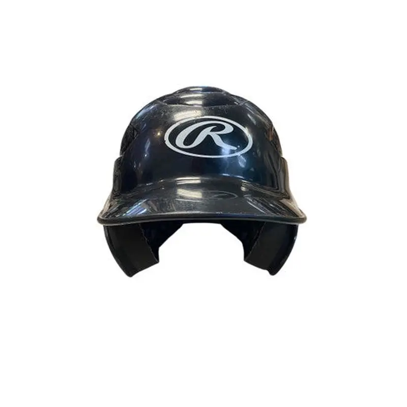 Used Rawlings BLACK Batting Helmet No Mask Black MD 11706-S000354571