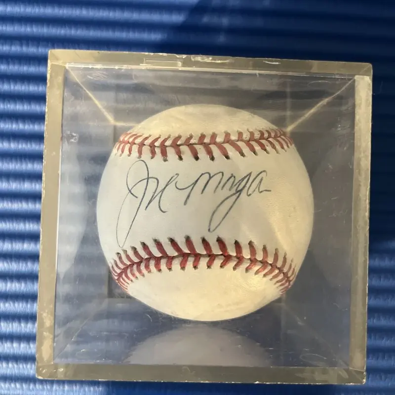 Joe Morgan Signed Game Used Baseball