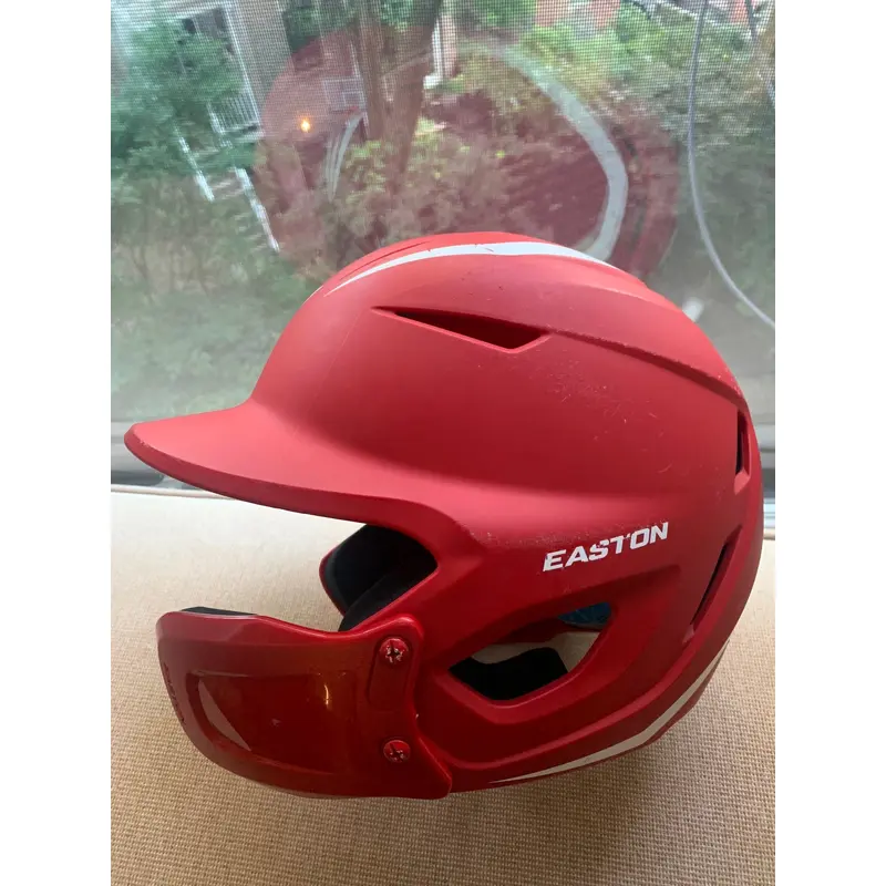 Used 7 1/2 Easton Elite X Batting Helmet with Jaw Gaurd
