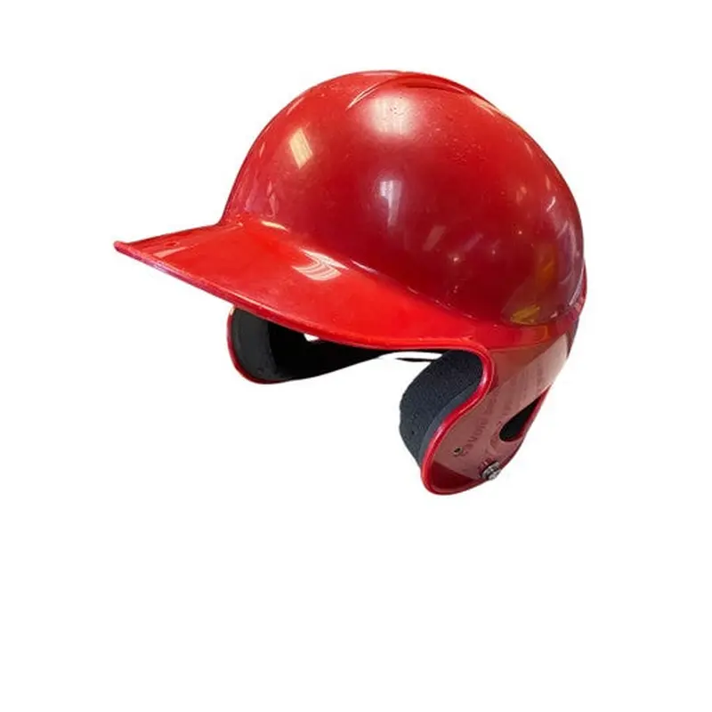 Used Champro RED HELMET Batting Helmet No Mask Red SM 11706-S000350129