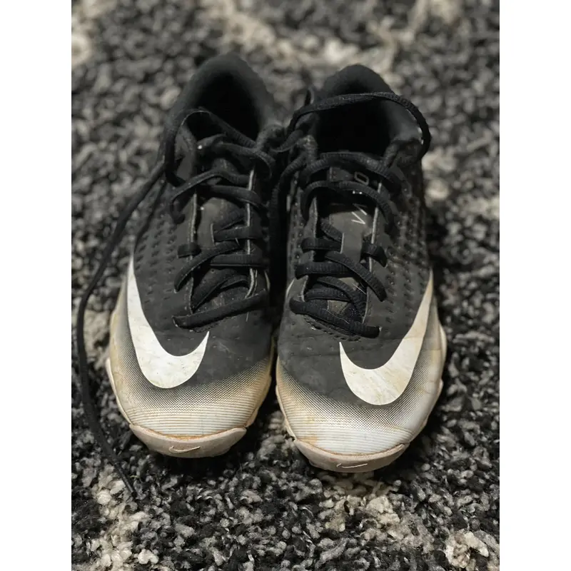 Black Nike Kid's Molded Cleats Vapor