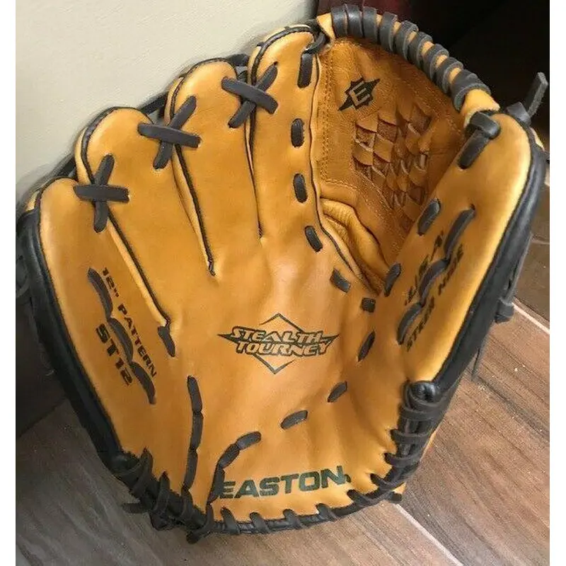 Easton Stealth Tourney ST12 12" leather baseball VRS palm pad glove LHT