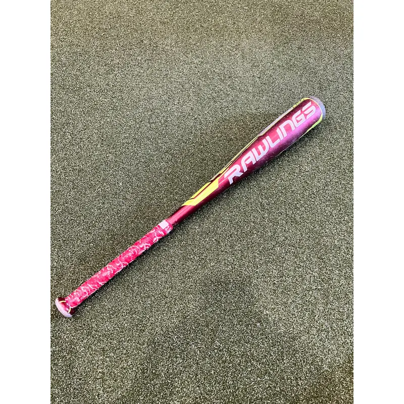 Used 2017 Rawlings USSSA Certified Alloy 17 oz 27" Velo Bat