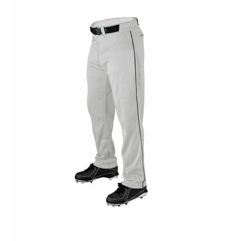 Wilson Relaxed Fit Black Green Navy Piped Baseball Pant Boys S M L XL White Gray