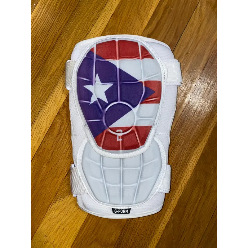 Custom G form elbow guard