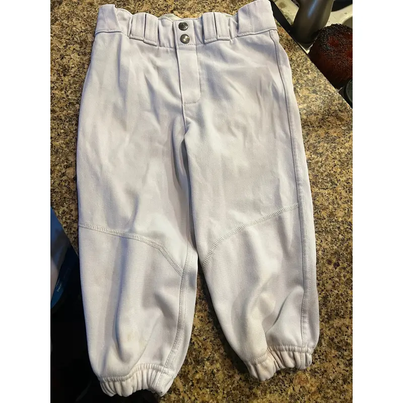 2 Pairs of White Used Medium EvoShield Game Pants