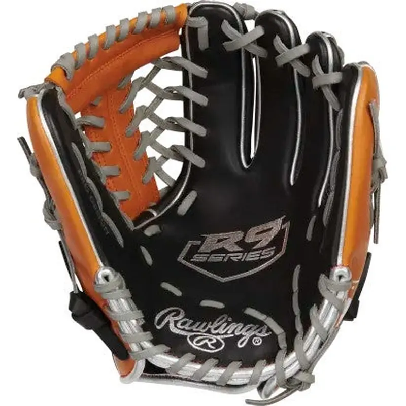 New Rawlings R9 Fielders Glove PF RHT 11.5" 11506-RAWR9115U4BTR