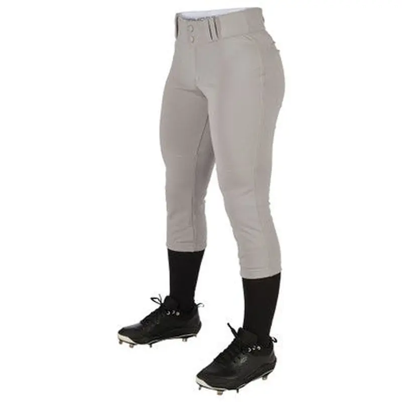 New Champro Tournament Girls Softball Pants Grey Small 11506-CHPBP11YGS