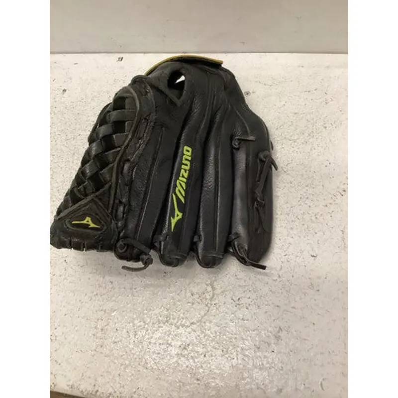 Used Mizuno GPL 1250F1 BB/SB Glove RH Throw Black 12 1/2" 11443-S000197183