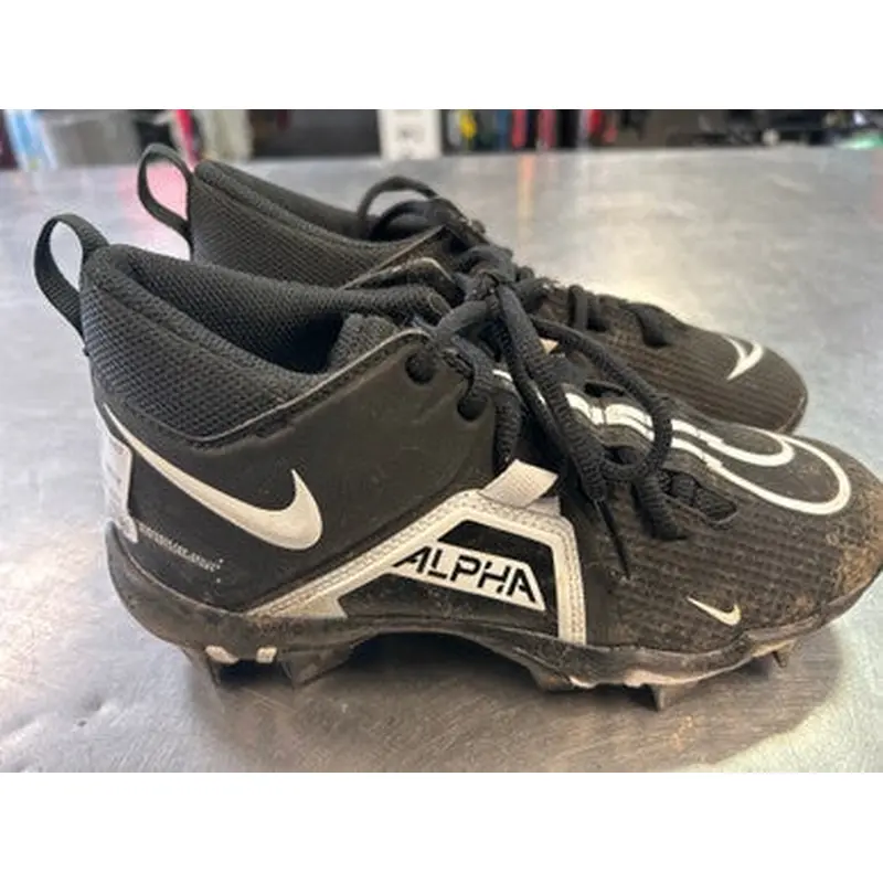Used Nike ALPHA BB/SB Cleats Black Junior 03 11868-S000063670