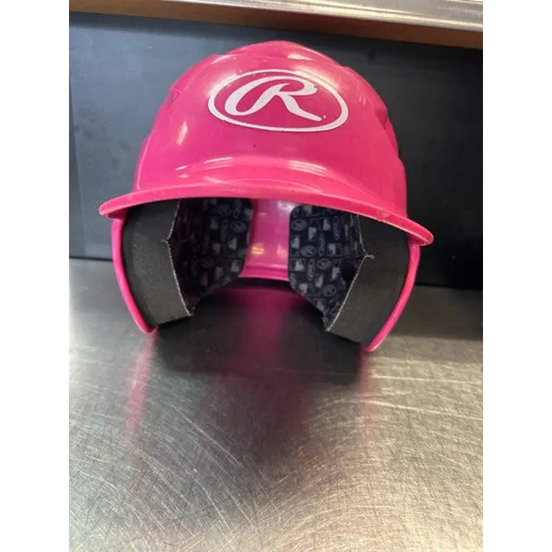 Used Rawlings CFTBHR1 Batting Helmet No Mask Pink SM 11868-S000064313