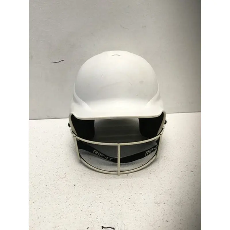 Used RIP-IT Batting Helmet w/Mask White M/L 11443-S000192121