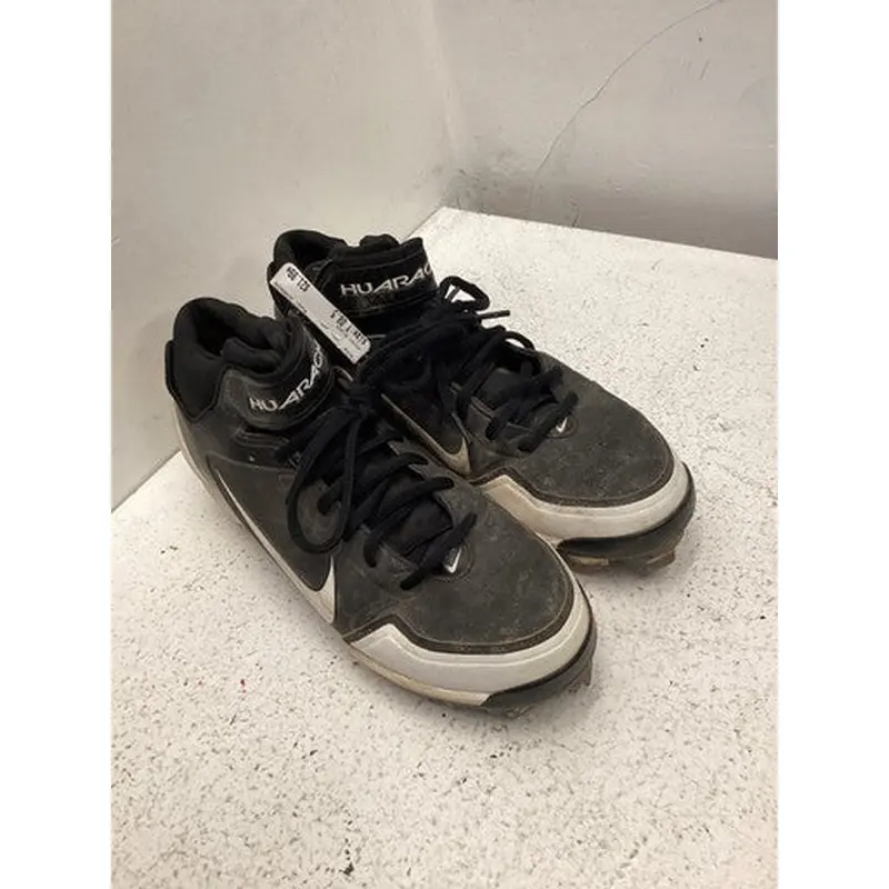 Used Nike HUARACHE BB/SB Cleats Black Youth 08.5 11443-S000194799