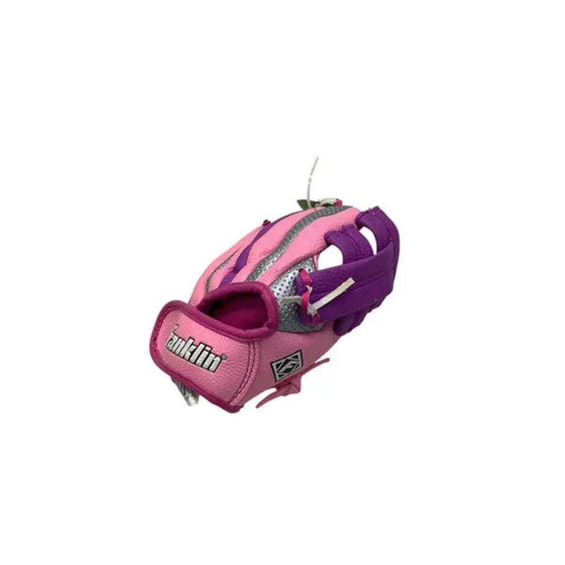 Used Franklin READY TO PLAY BB/SB Glove RH Throw Pink 8" 11347-S000253092