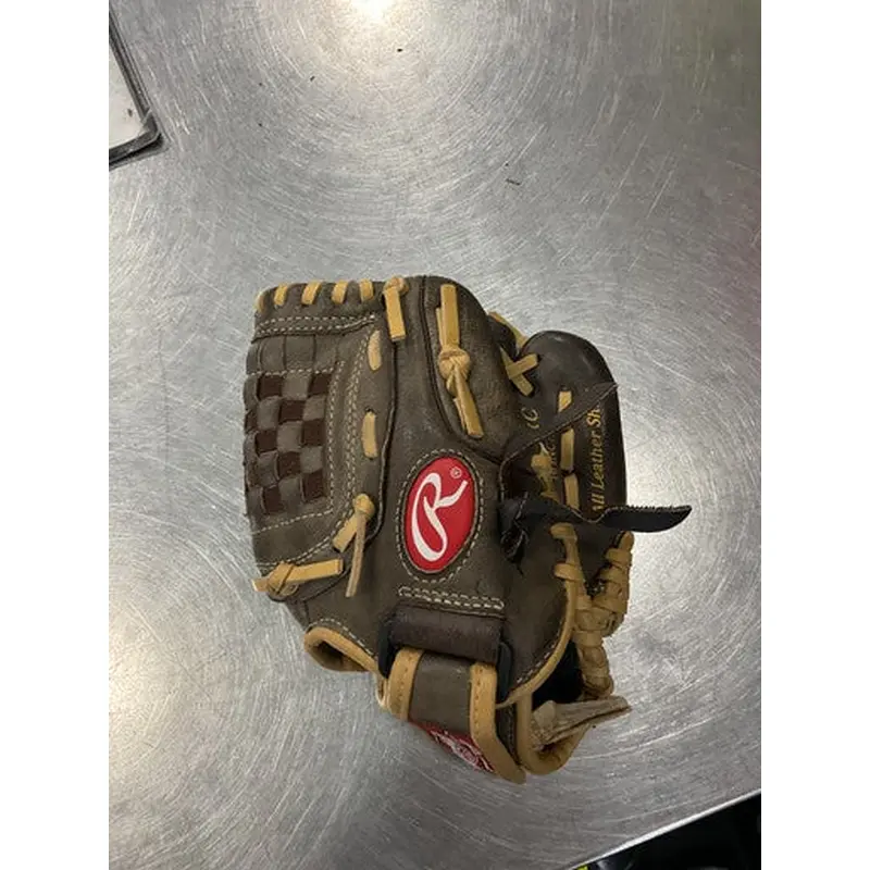 Used Rawlings HIGHLIGHT H100BRC BB/SB Glove T-ball Brown 10" 11614-S000217870