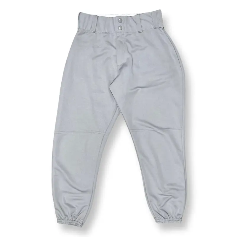 New WOT Gray Youth Large Alleson Baseball / Softball Knicker Pants