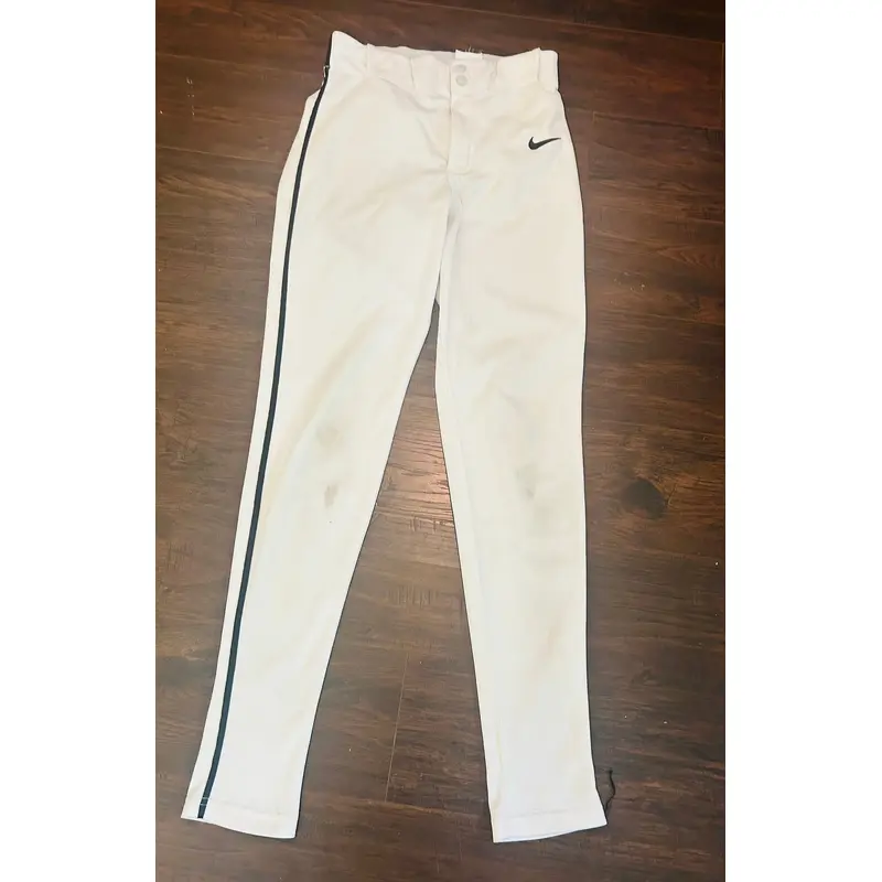 White Men's XS Adult Nike Game Pants (Used)