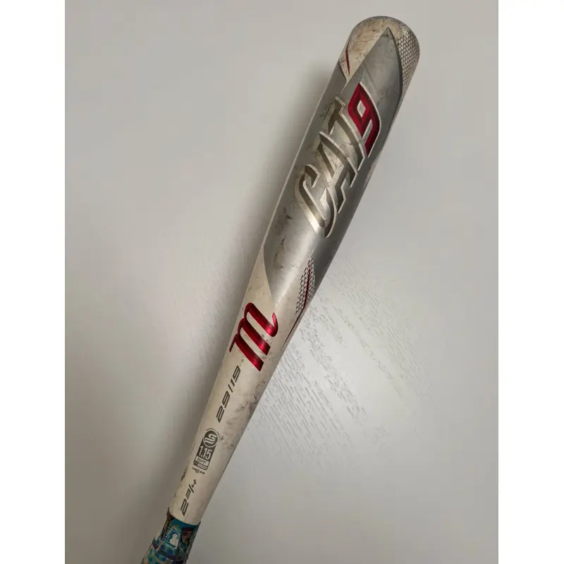 2022 Marucci CAT9 Alloy USSSA Certified Bat (-10) 19 oz 29" (Used)