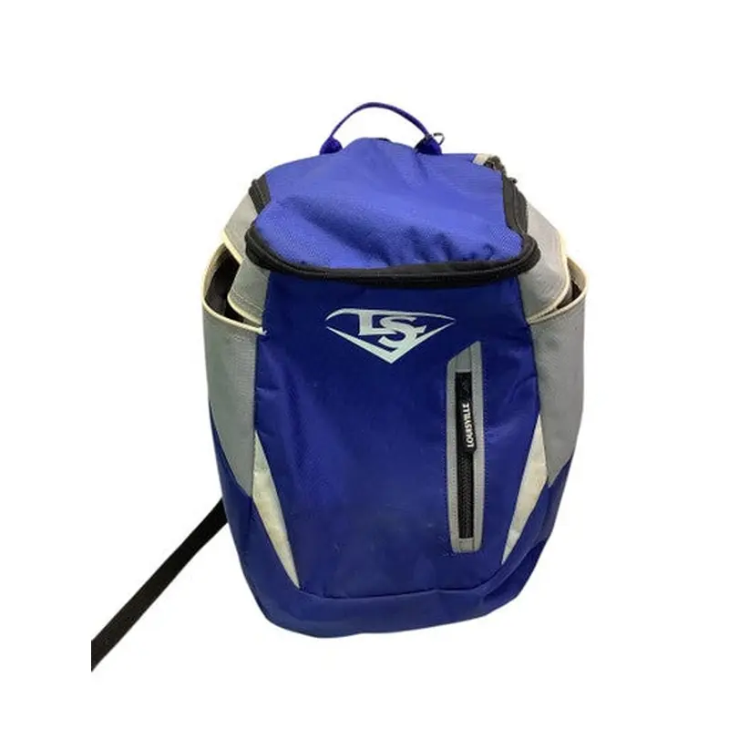 Used Easton 2 BAT BACKPACK BB/SB Player Carry Bag Royal Blue 11347-S000248922