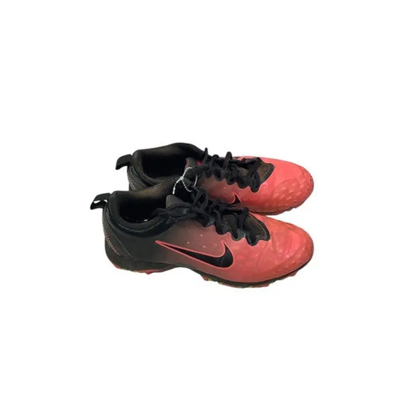 Used Nike FASTFLEX BB/SB Cleats Black And Pink Junior 05 11347-S000242803