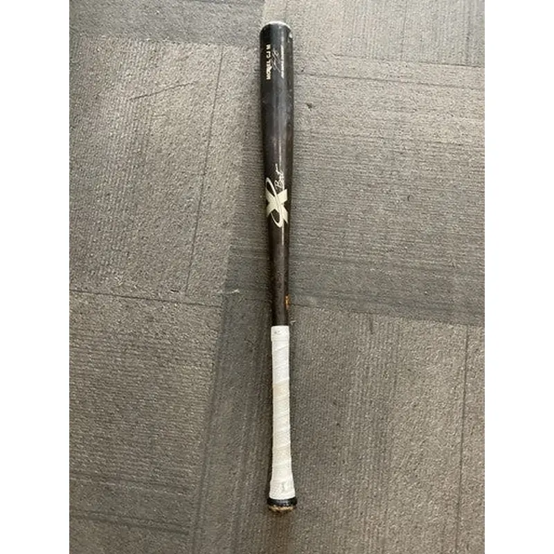 Used X BAT MODEL CJ M PRO MAPLE 34 BB/SB Wood Bat Black 34" 11614-S000218596