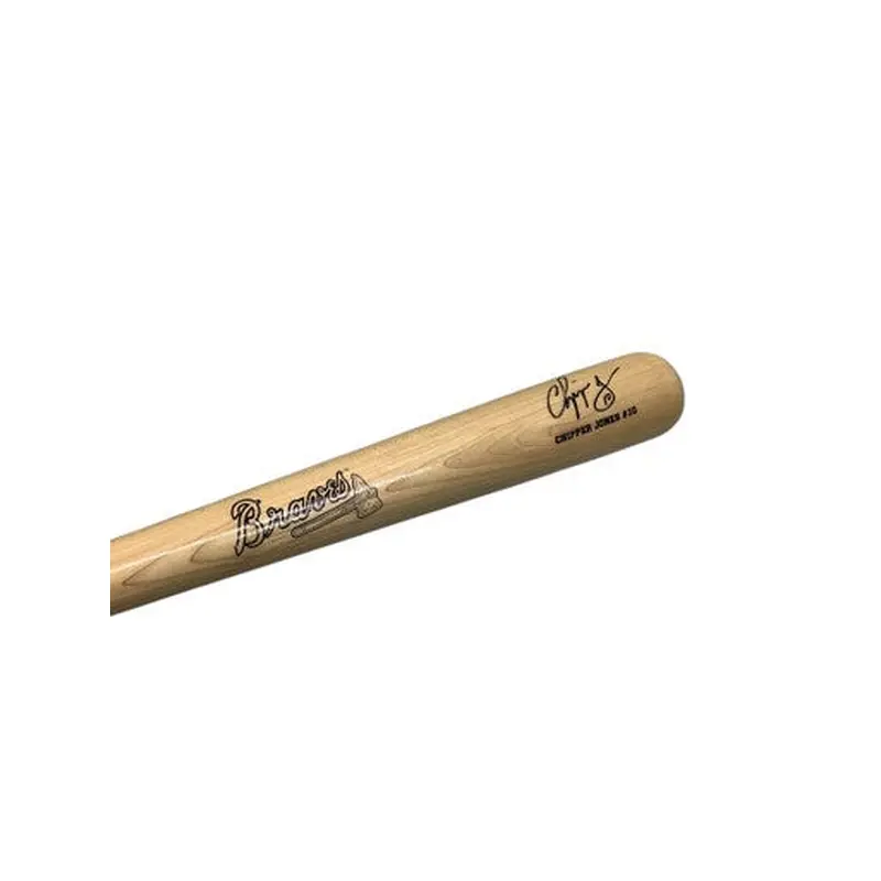 Used BRAVES CHIPPER JONES SOUVENIR BB/SB Wood Bat 27" 11347-S000252924