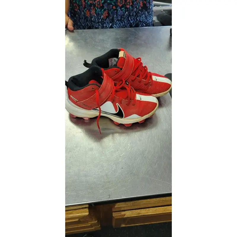 Used Nike TROUT  BB/SB Cleats Red Junior 04 11497-S000151619