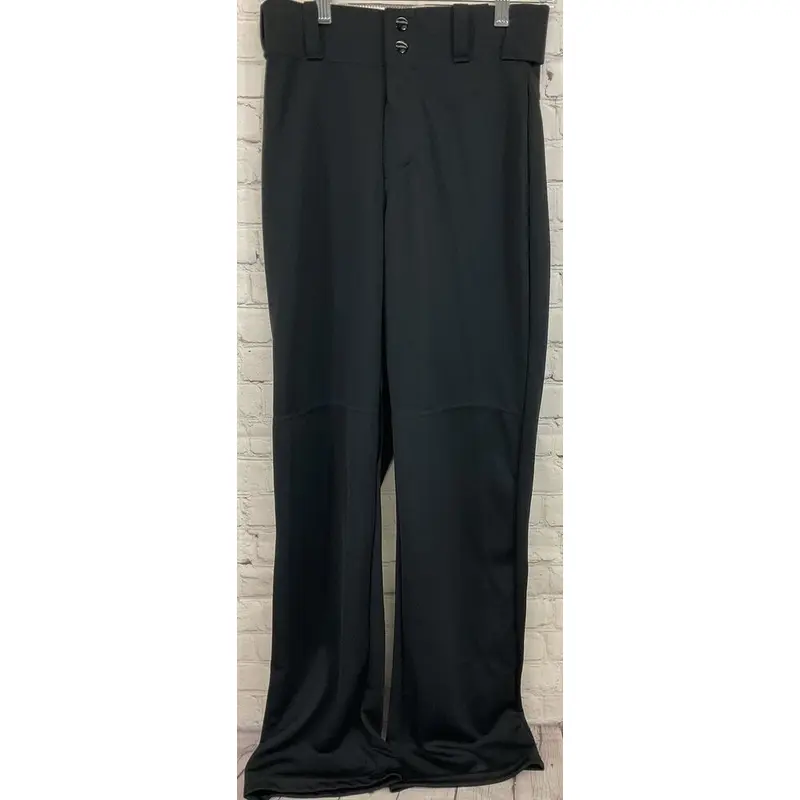 Alleson Athletic Men's Black Baseball Pants 100% Polyester Size S Small