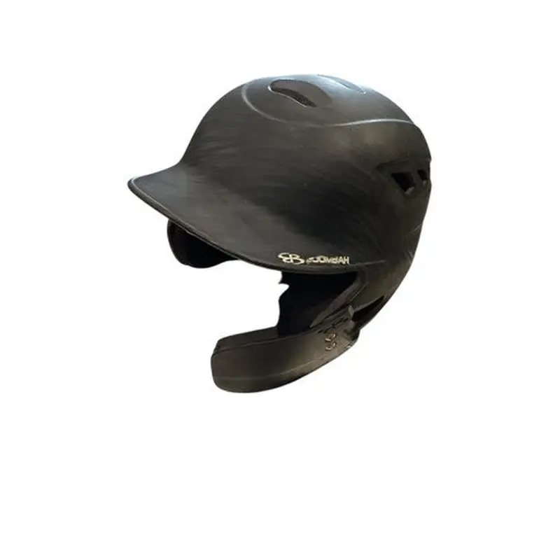 Used BoomBah BASEBALL HELMET Batting Helmet No Mask Black MD 11884-S000051061