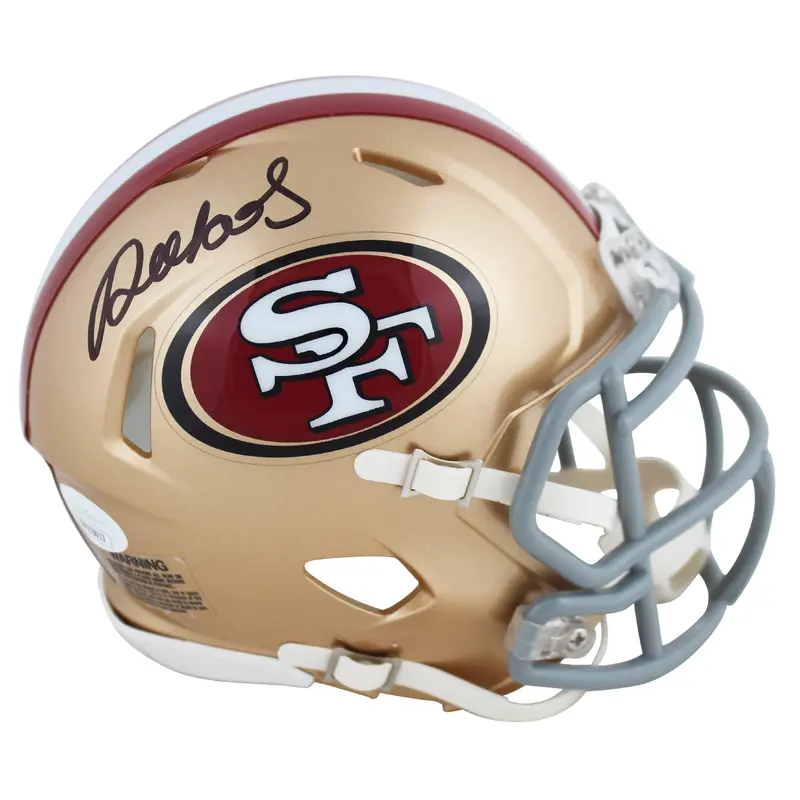 49ers Deebo Samuel Authentic Signed Speed Mini Helmet Autographed JSA Witness