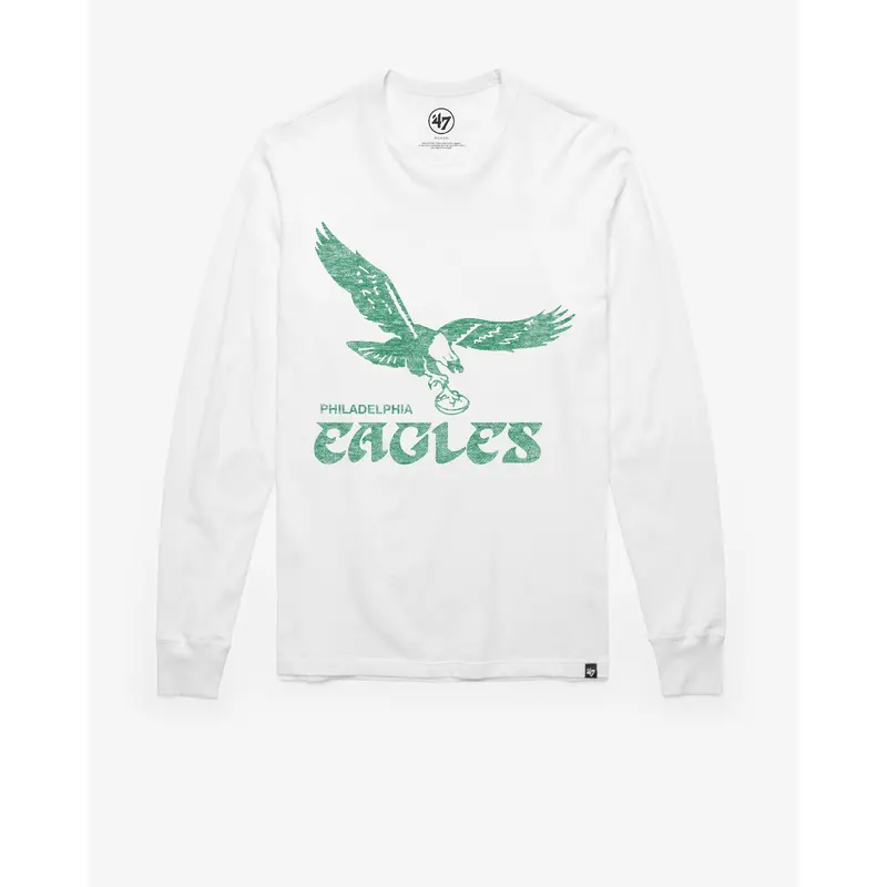 PHILADELPHIA EAGLES HISTORIC PREMIER '47 FRANKLIN LONG SLEEVE TEE