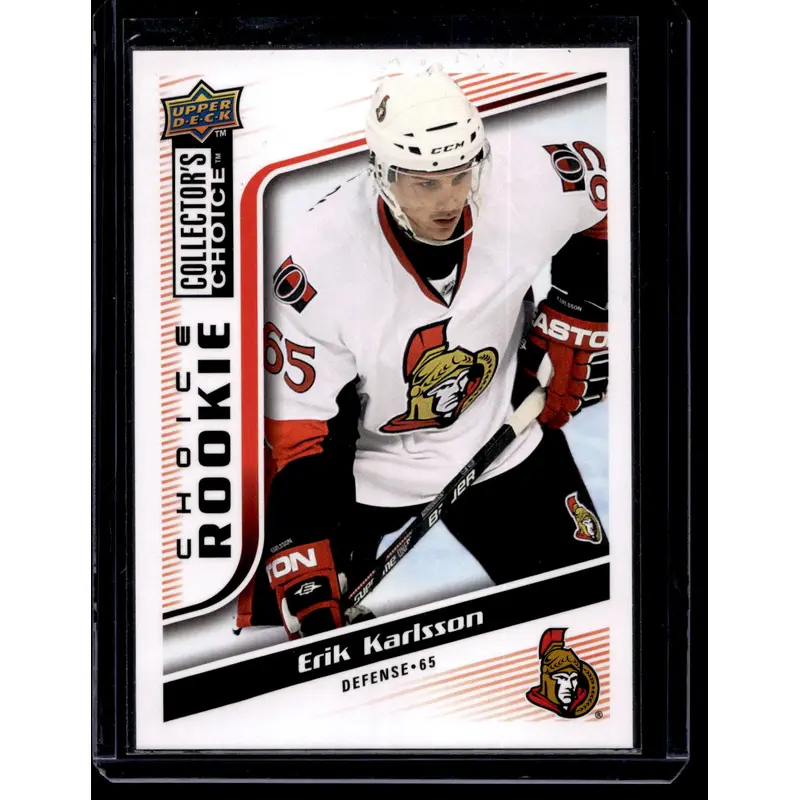 2009-10 Upper Deck Collector's Choice - Choice Rookie - Erik Karlsson #279 RC