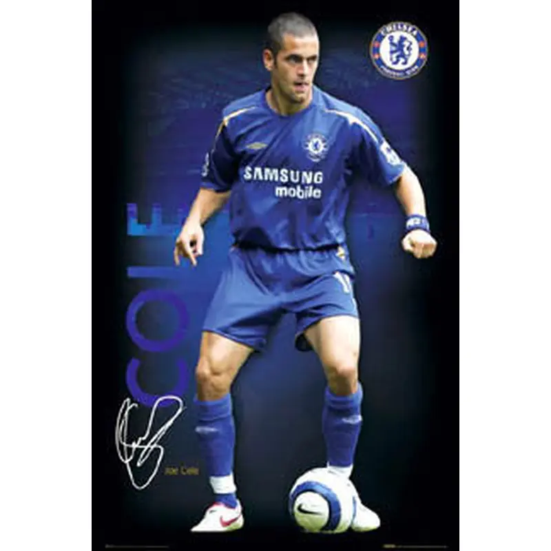 Joe Cole "Signature Series" Chelsea FC Poster - GB Posters 2005