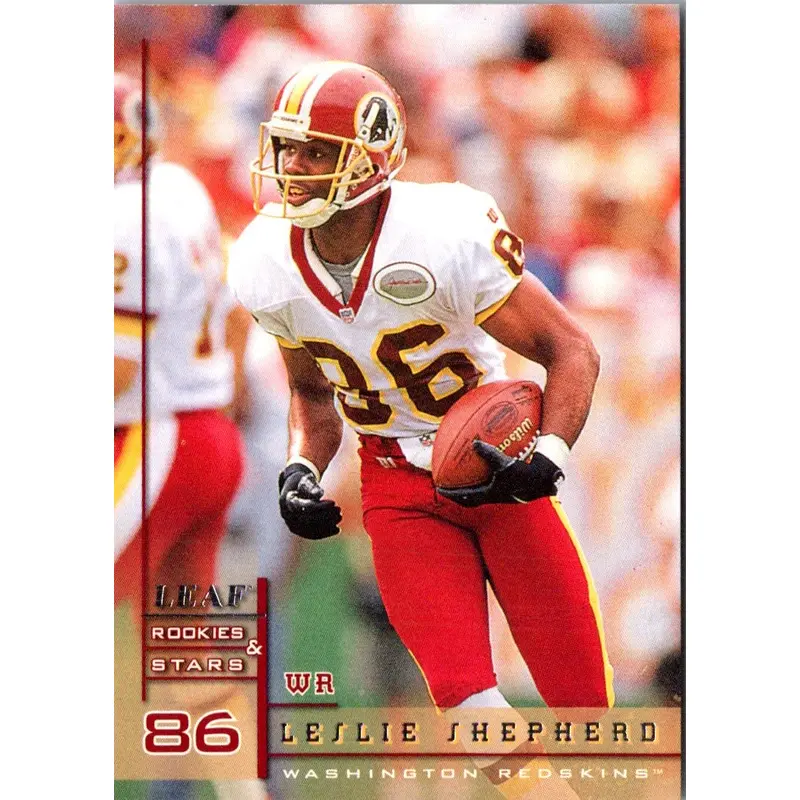 1998 Leaf Rookies & Stars Leslie Shepherd #163