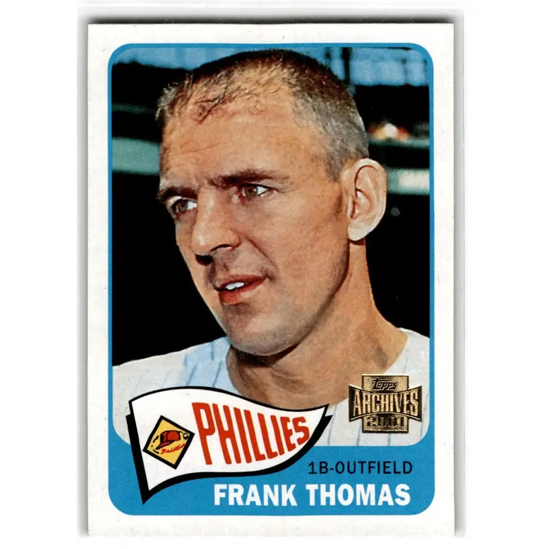 2001 Topps Archives Frank Thomas #121