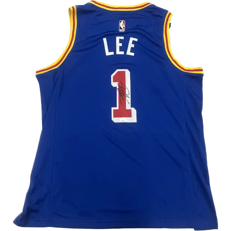 Damion Lee signed jersey PSA/DNA Golden State Warriors Autographed