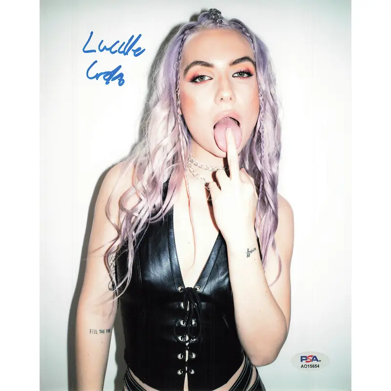 Lucille Croft signed 8x10 photo PSA/DNA Autographed Musician