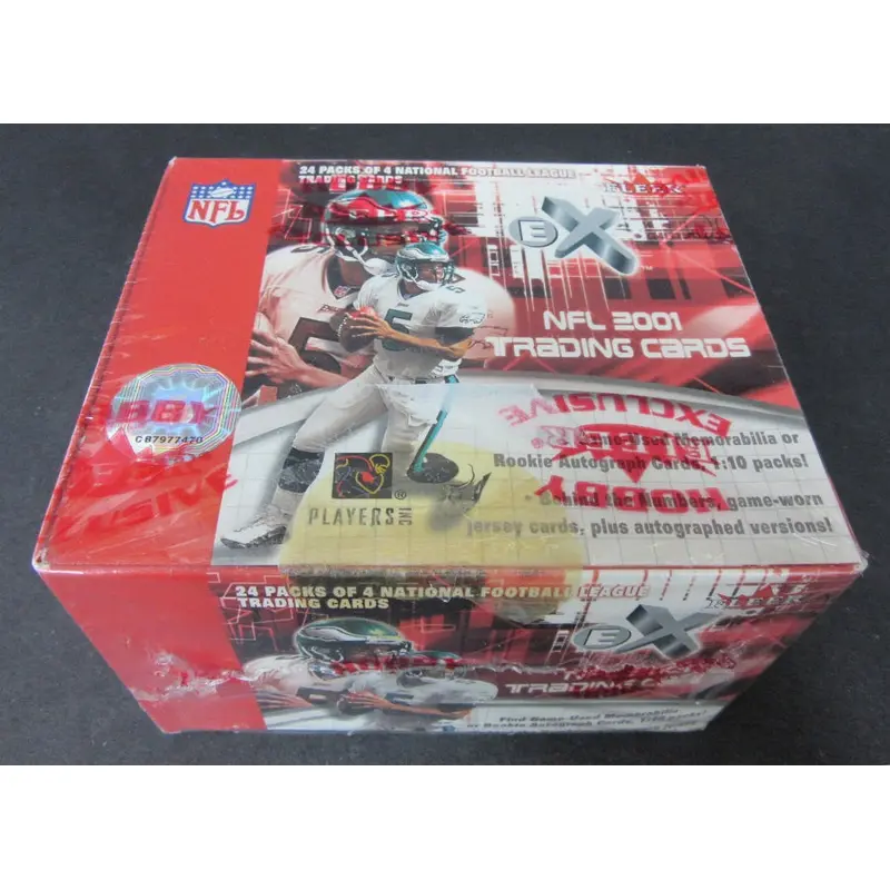 2001 Fleer E X Football Box (Hobby)