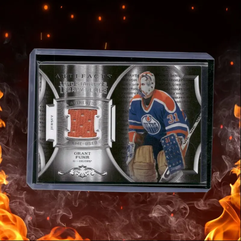 2015-16 Upper Deck Artifacts Grant Fuhr Lord Stanley's Legacy Relics Jersey