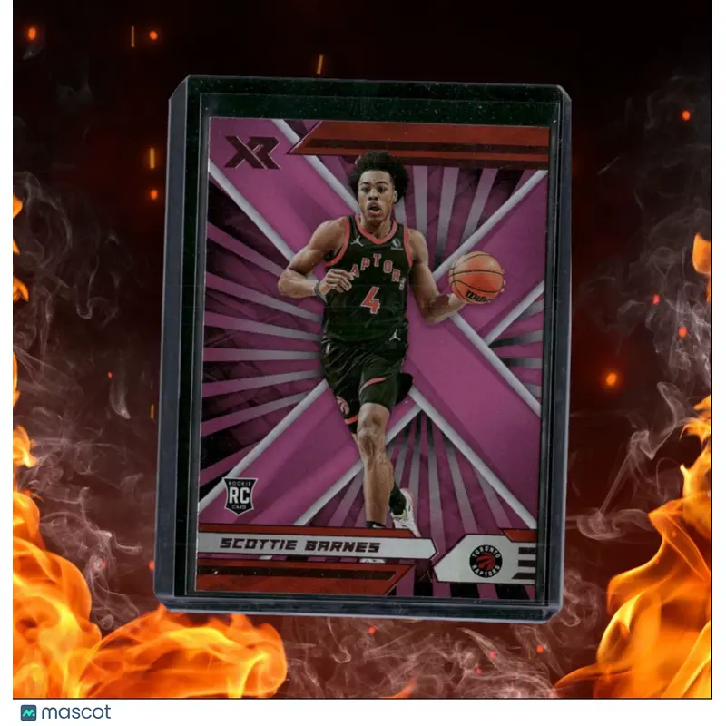 2021-22 Panini Chronicles Scottie Barnes Xr Pink Rookie #379