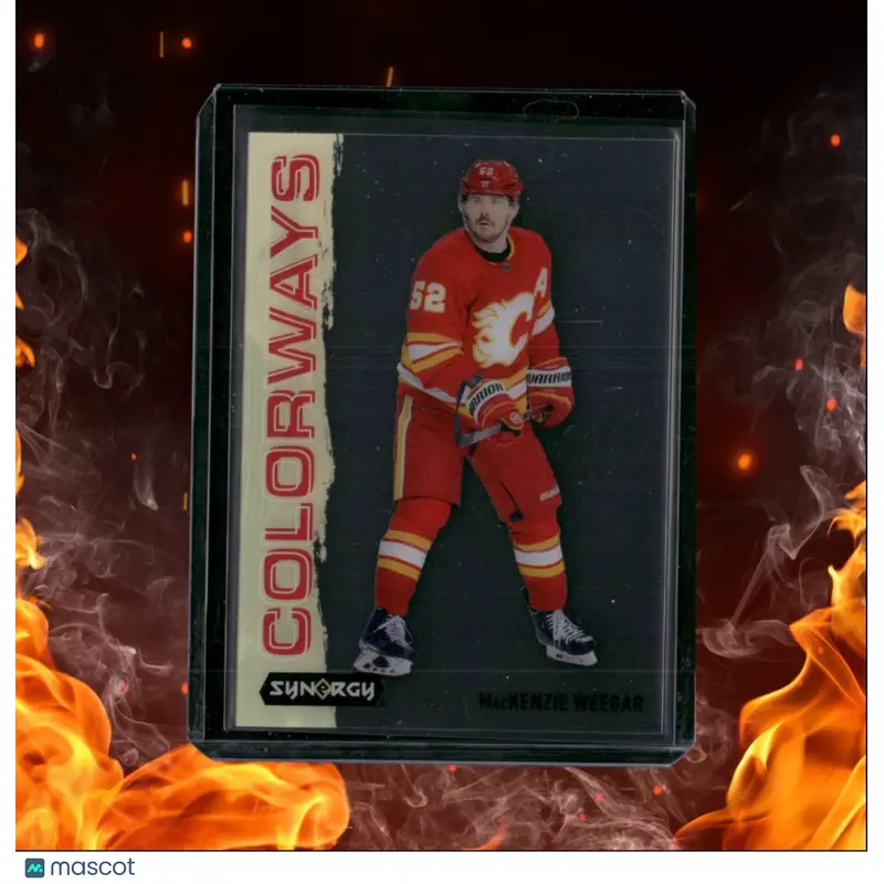 2024-25 Upper Deck Synergy MacKenzie Weegar Colorways Neon Yellow #L-33