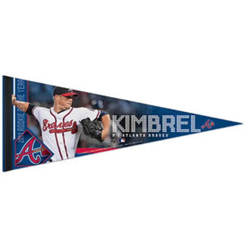 Graig Kimbrel "Braves Action/ROY" Premium Felt Collector's Pennant - Wincraft