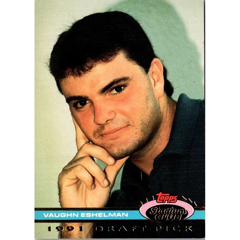 1992 Stadium Club Dome Vaughn Eshelman #44 Rookie
